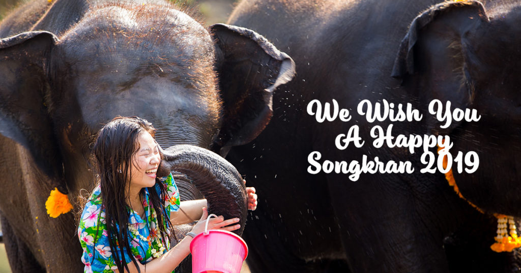 We wish You a happy Songkran 2019